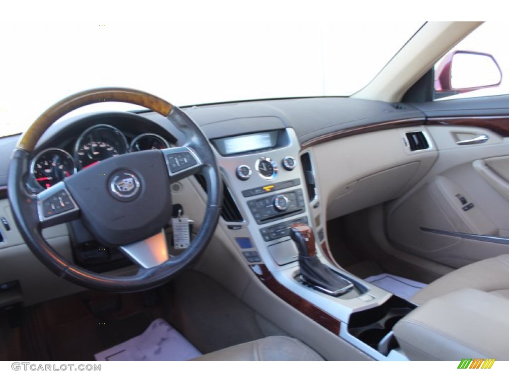2012 CTS 3.0 Sedan - Crystal Red Tintcoat / Cashmere/Cocoa photo #19