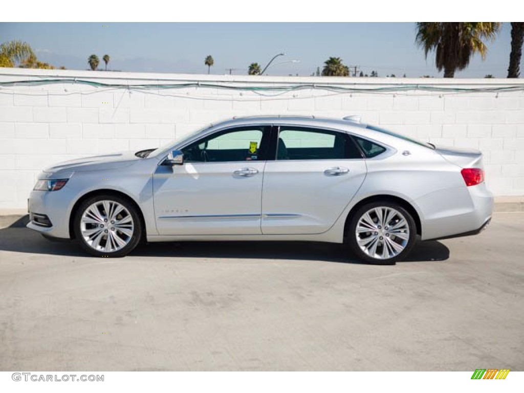 2015 Impala LTZ - Silver Ice Metallic / Jet Black/Dark Titanium photo #8