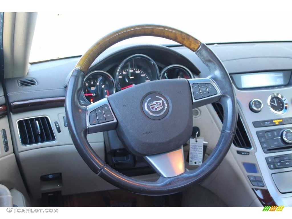 2012 CTS 3.0 Sedan - Crystal Red Tintcoat / Cashmere/Cocoa photo #20