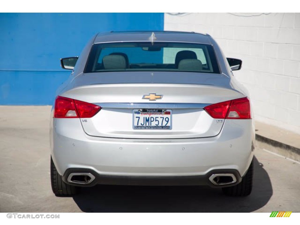 2015 Impala LTZ - Silver Ice Metallic / Jet Black/Dark Titanium photo #9