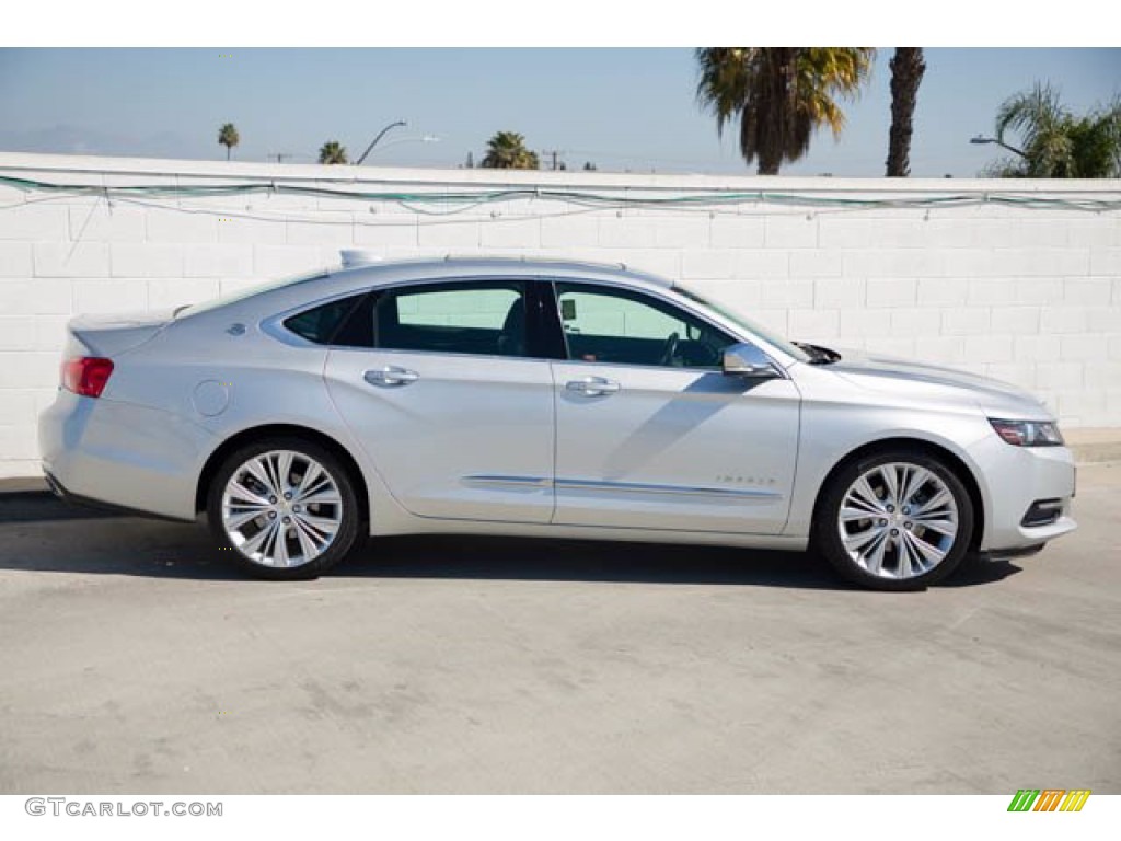 2015 Impala LTZ - Silver Ice Metallic / Jet Black/Dark Titanium photo #12