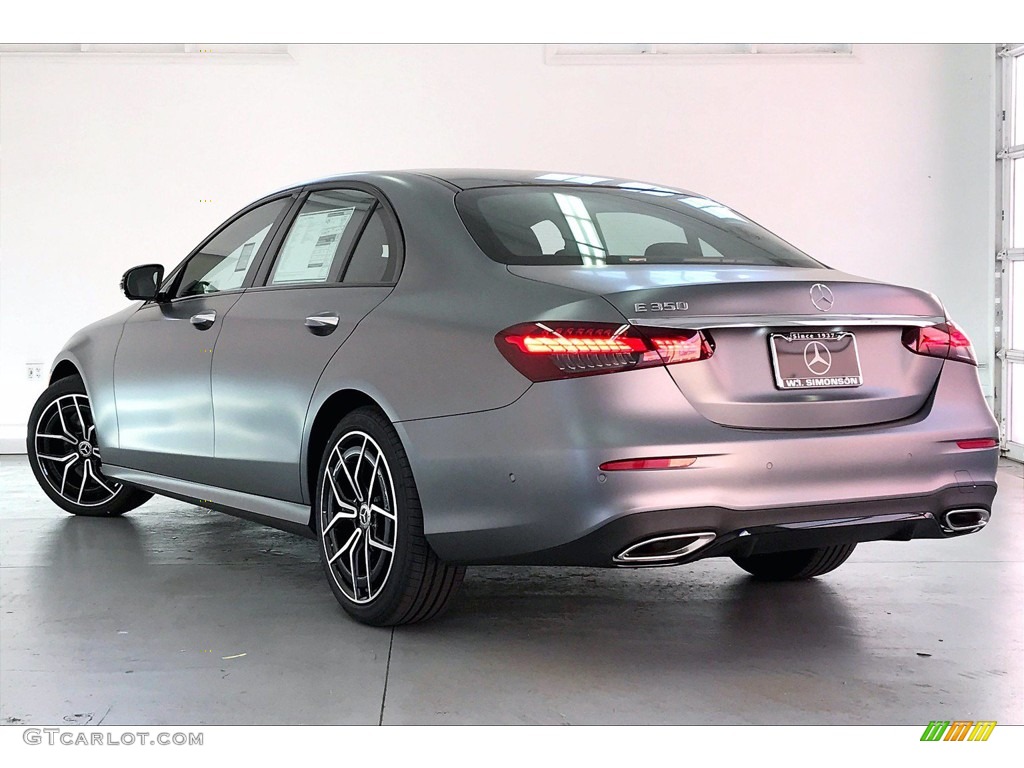 2021 E 350 Sedan - designo Selenite Grey Magno (Matte) / Black photo #2