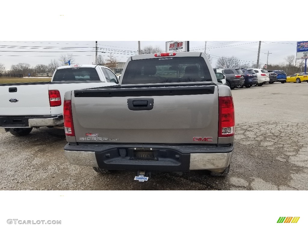 2013 Sierra 1500 SLE Crew Cab 4x4 - Stealth Gray Metallic / Light Titanium/Dark Titanium photo #5
