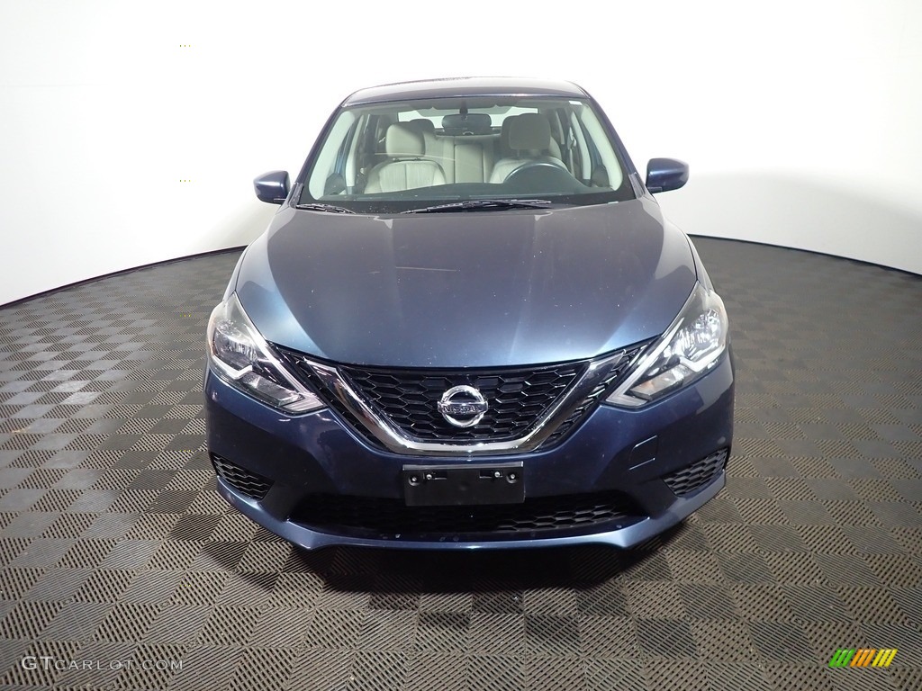 2016 Sentra S - Graphite Blue / Charcoal photo #4