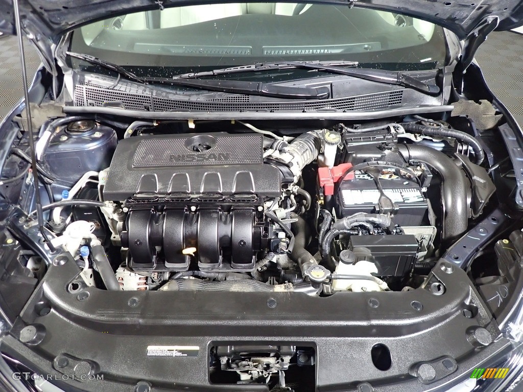 2016 Sentra S - Graphite Blue / Charcoal photo #6