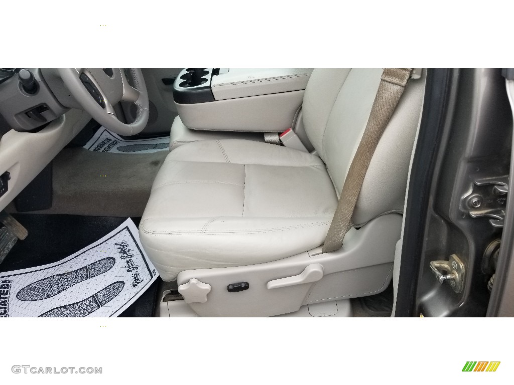 2013 Sierra 1500 SLE Crew Cab 4x4 - Stealth Gray Metallic / Light Titanium/Dark Titanium photo #9