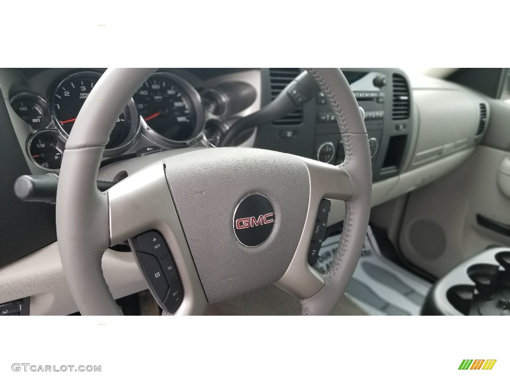 2013 Sierra 1500 SLE Crew Cab 4x4 - Stealth Gray Metallic / Light Titanium/Dark Titanium photo #12