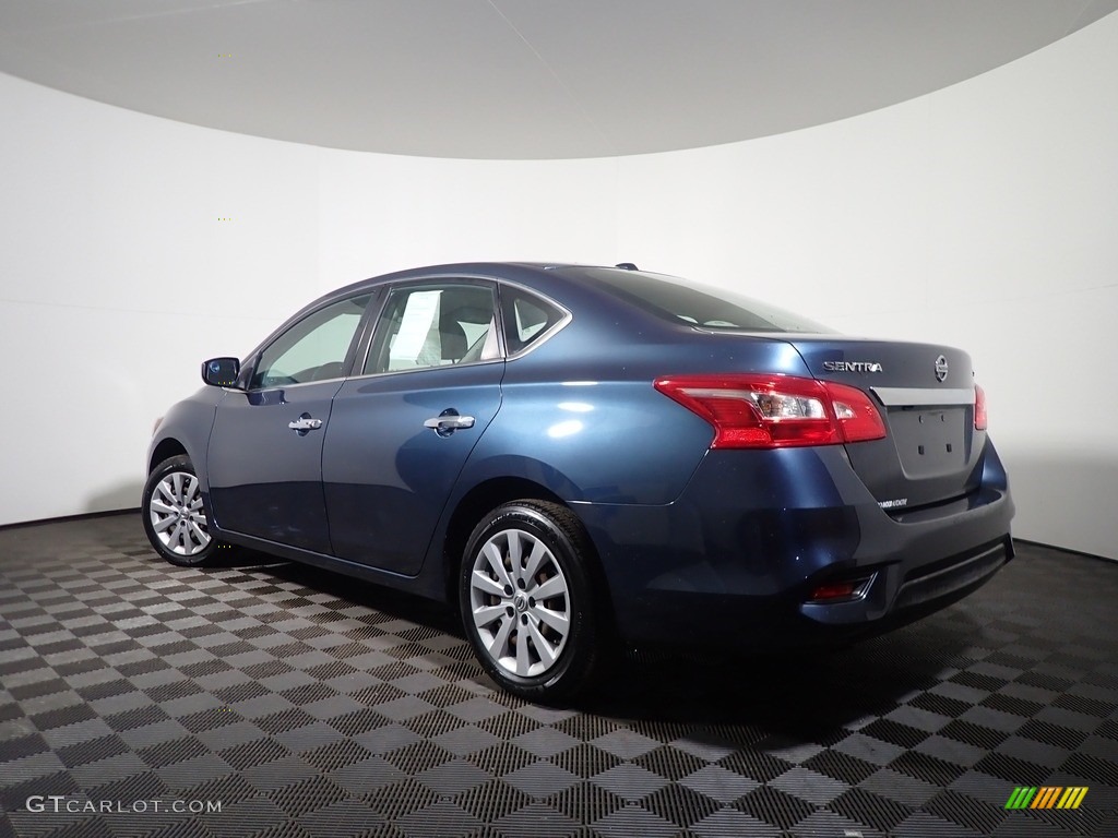 2016 Sentra S - Graphite Blue / Charcoal photo #10
