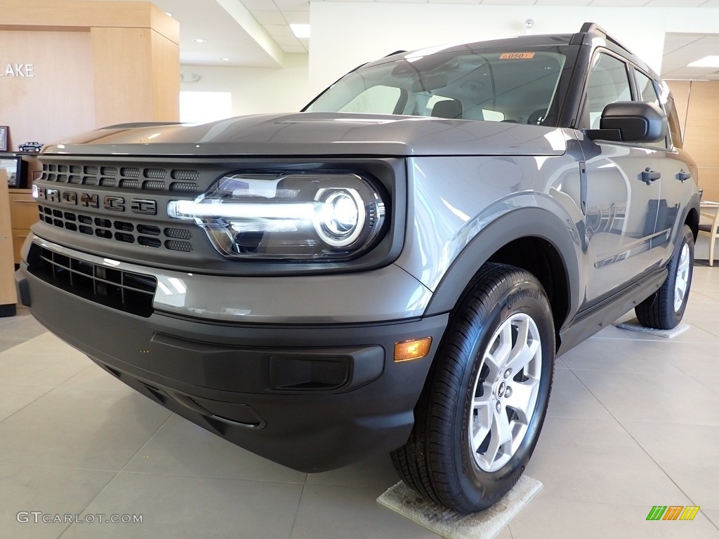 2021 Bronco Sport Base 4x4 - Carbonized Gray Metallic / Ebony photo #1