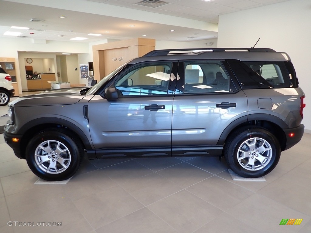 Carbonized Gray Metallic 2021 Ford Bronco Sport Base 4x4 Exterior Photo #141184882