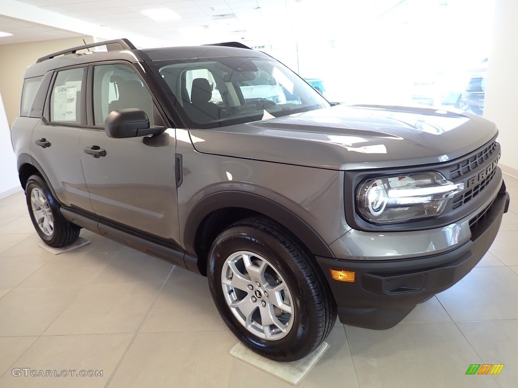 Carbonized Gray Metallic 2021 Ford Bronco Sport Base 4x4 Exterior Photo #141184990