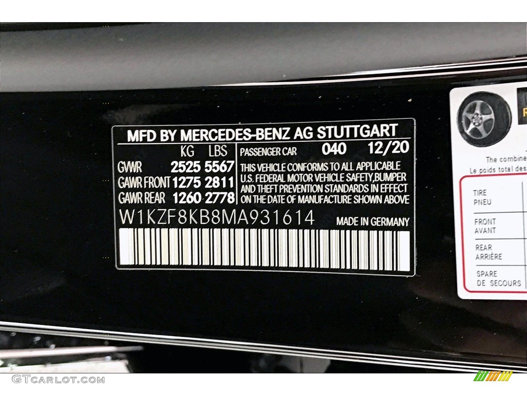 2021 E 63 S AMG 4Matic Sedan - Black / Black photo #10