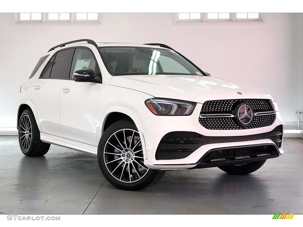 Polar White 2021 Mercedes-Benz GLE 350 4Matic Exterior Photo #141185884