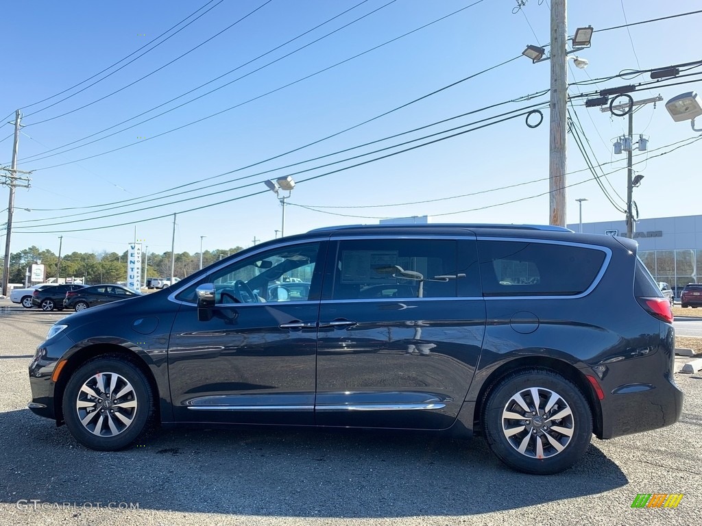 2021 Pacifica Hybrid Limited - Maximum Steel Metallic / Deep Mocha/Black photo #3