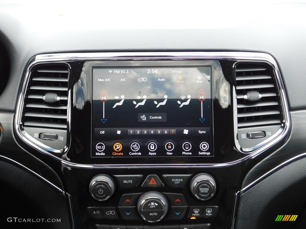 2021 Jeep Grand Cherokee Limited 4x4 Controls Photo #141186313