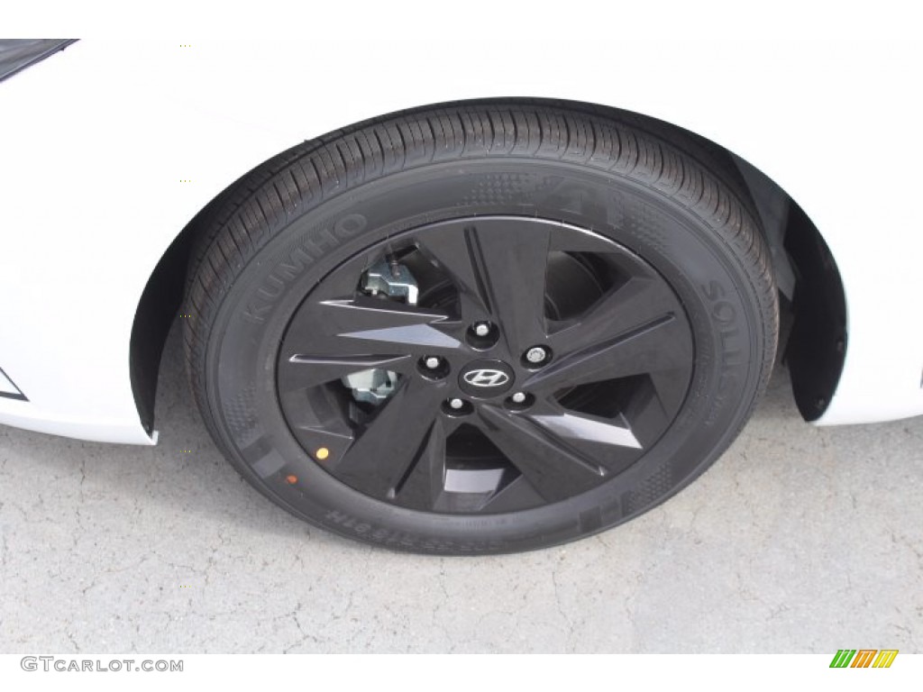 2021 Elantra SEL - Quartz White / Black photo #5