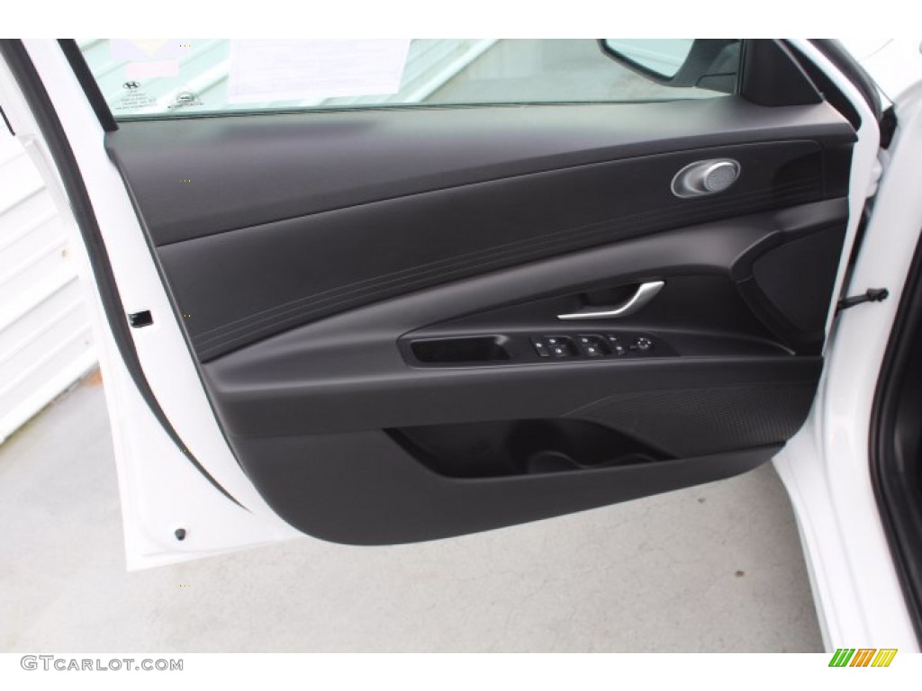 2021 Elantra SEL - Quartz White / Black photo #9
