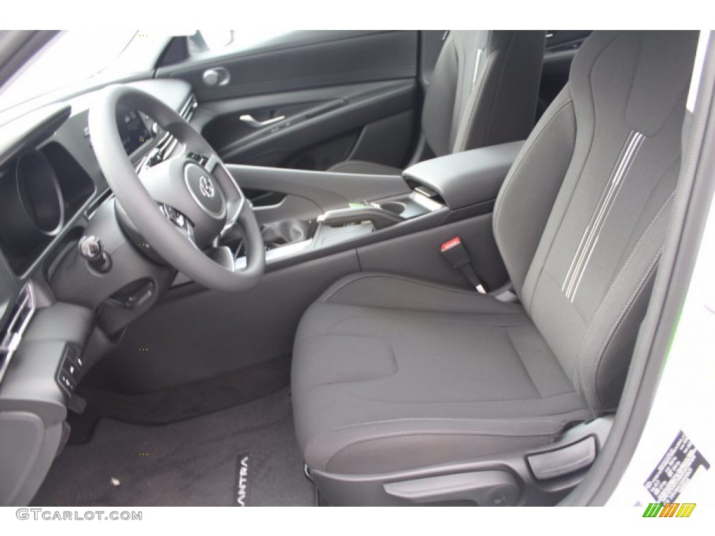 2021 Elantra SEL - Quartz White / Black photo #10