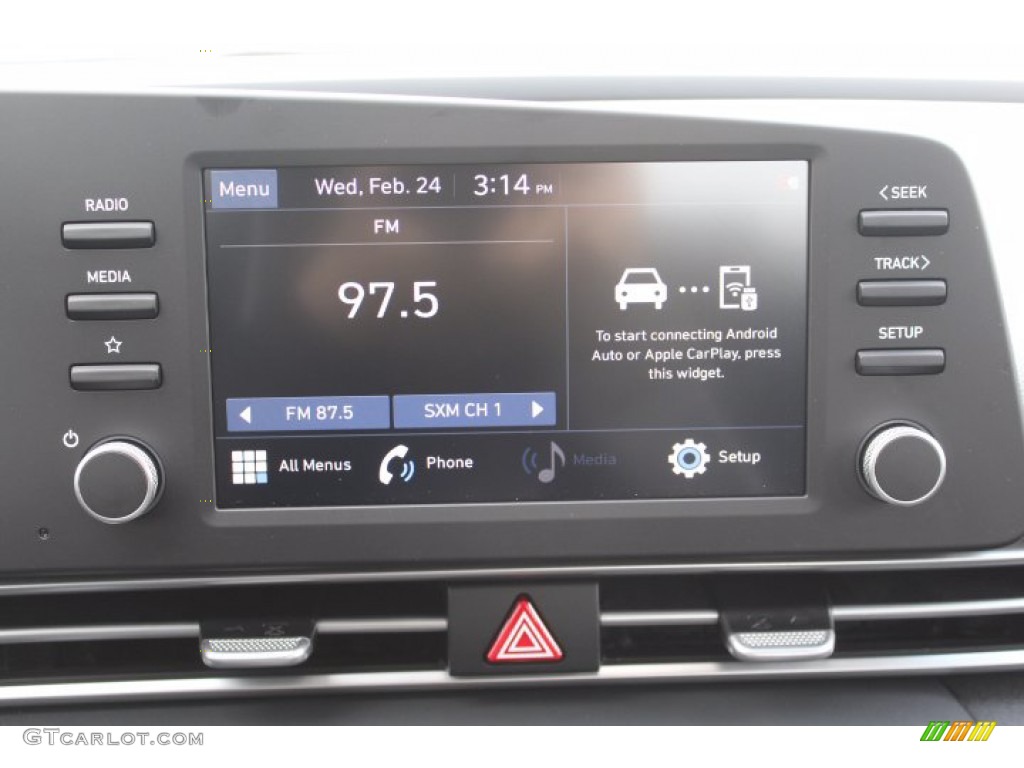 2021 Elantra SEL - Quartz White / Black photo #15