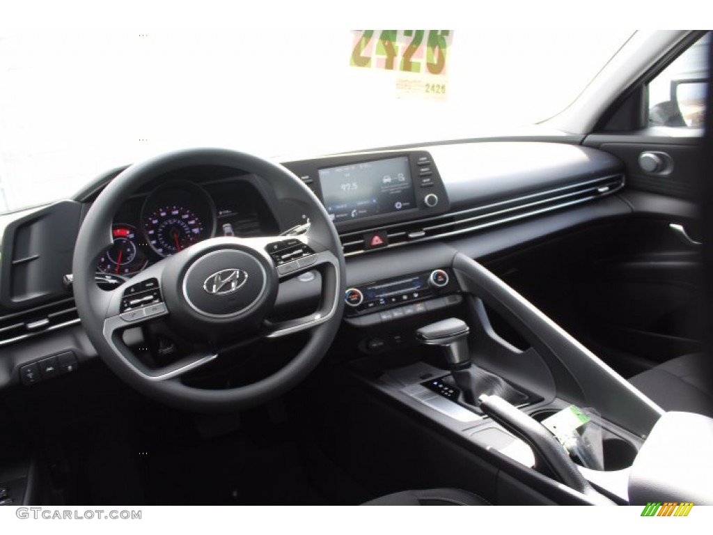 2021 Elantra SEL - Quartz White / Black photo #21