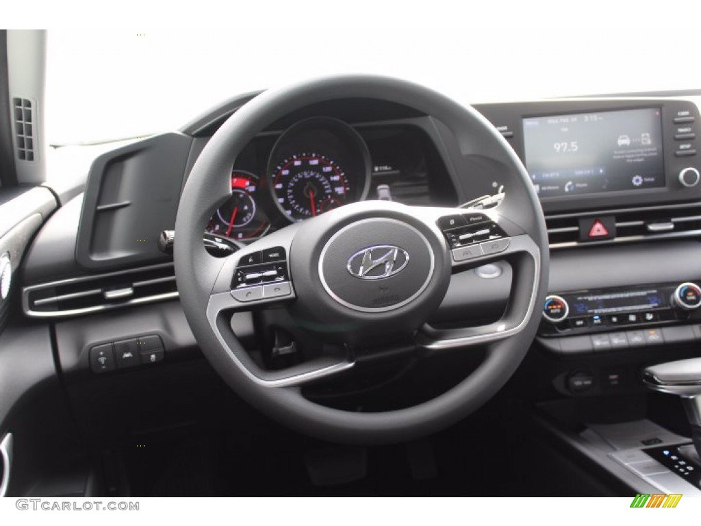 2021 Elantra SEL - Quartz White / Black photo #22