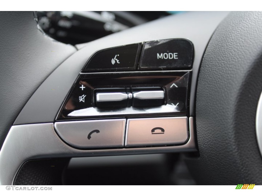 2021 Elantra Limited - Quartz White / Melange/Light Gray photo #11