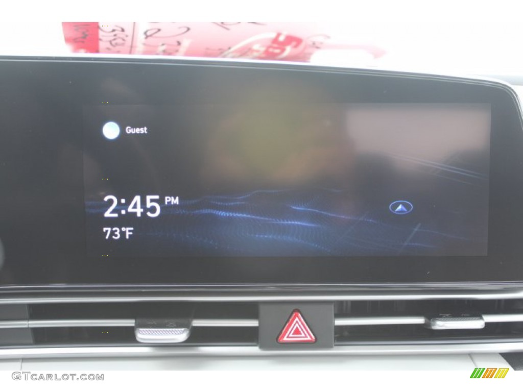2021 Elantra Limited - Quartz White / Melange/Light Gray photo #15
