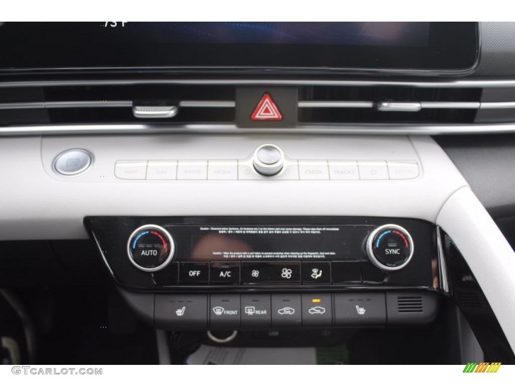 2021 Elantra Limited - Quartz White / Melange/Light Gray photo #16