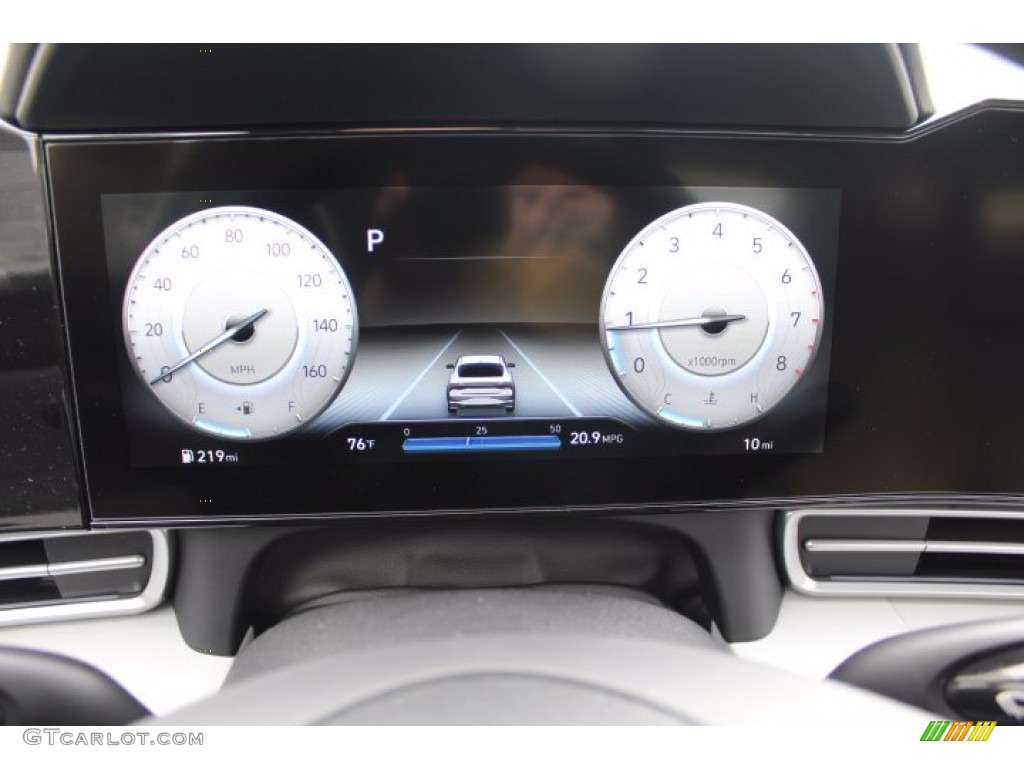 2021 Elantra Limited - Quartz White / Melange/Light Gray photo #13