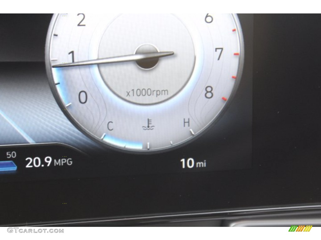 2021 Elantra Limited - Quartz White / Melange/Light Gray photo #14