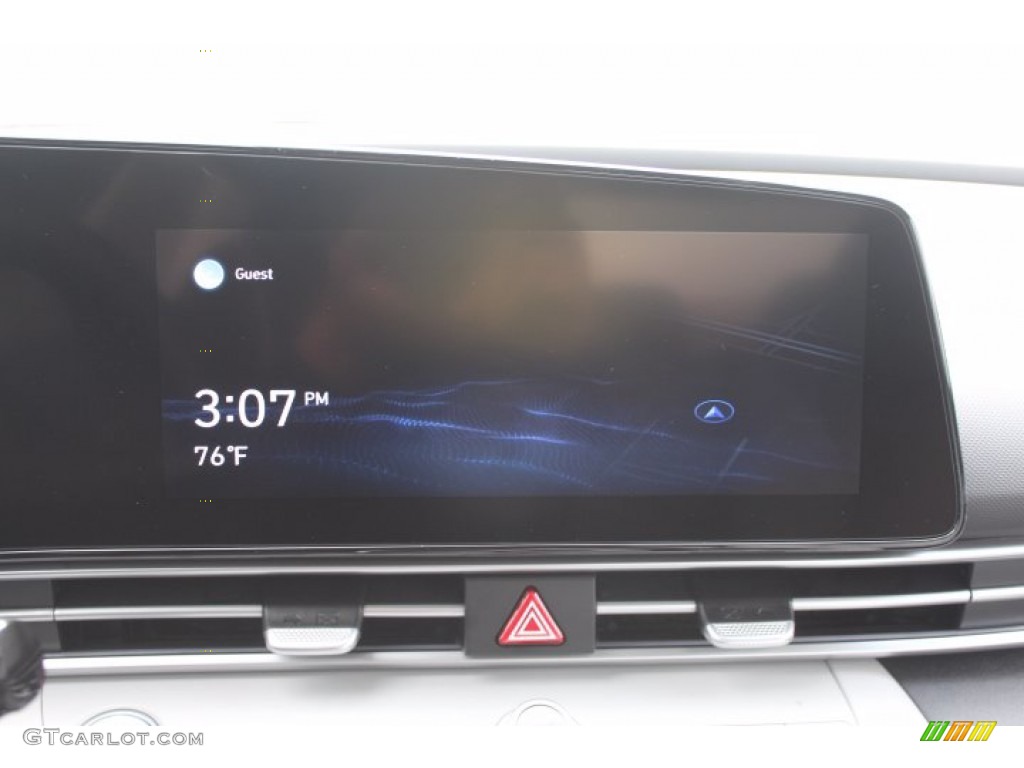 2021 Elantra Limited - Quartz White / Melange/Light Gray photo #15