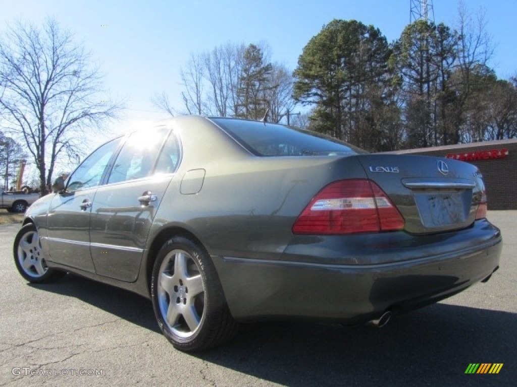 2005 LS 430 Sedan - Cypress Pearl / Cashmere photo #8