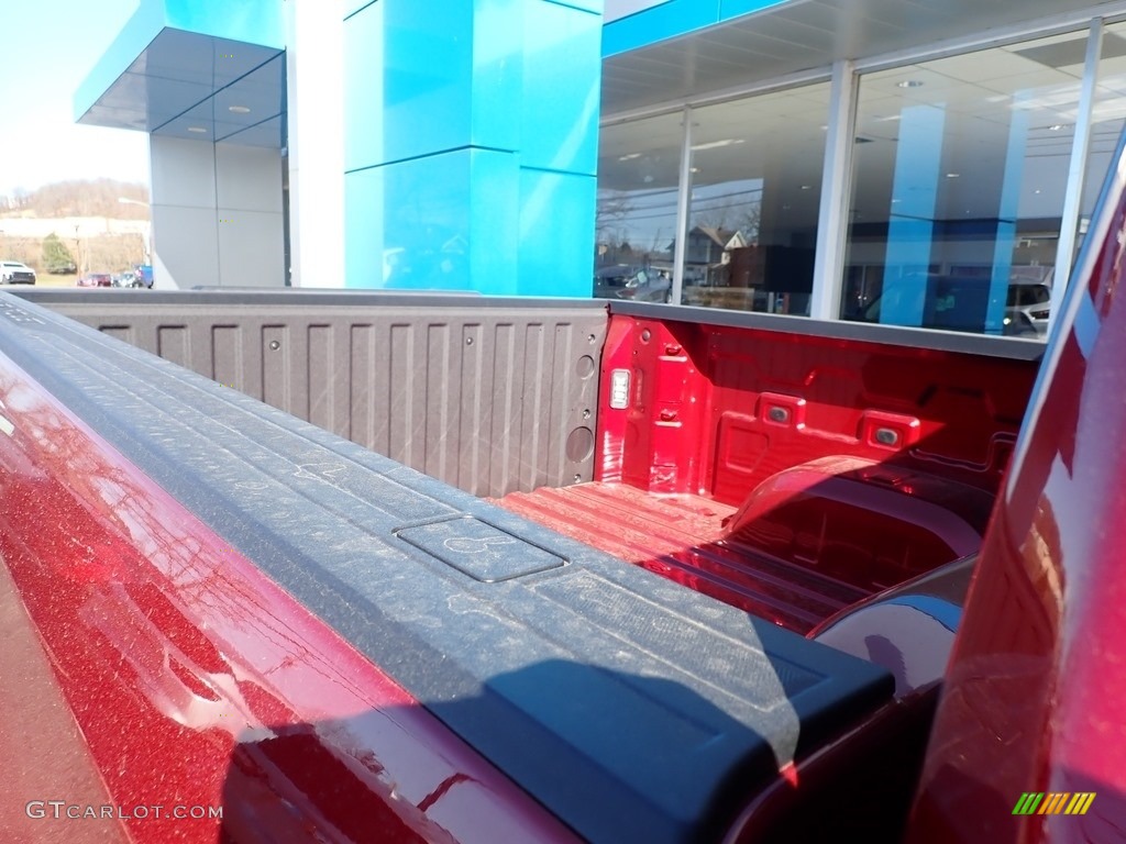 2021 Silverado 1500 Custom Trail Boss Crew Cab 4x4 - Cherry Red Tintcoat / Jet Black photo #2