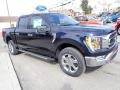 Antimatter Blue 2021 Ford F150 XLT SuperCrew 4x4 Exterior