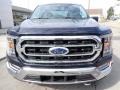2021 Antimatter Blue Ford F150 XLT SuperCrew 4x4  photo #8