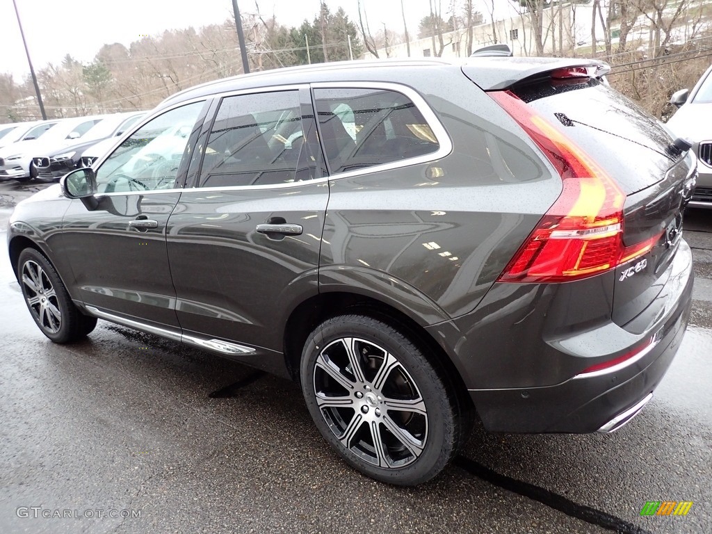 2021 XC60 T5 AWD Inscription - Pine Grey Metallic / Blonde/Charcoal photo #4