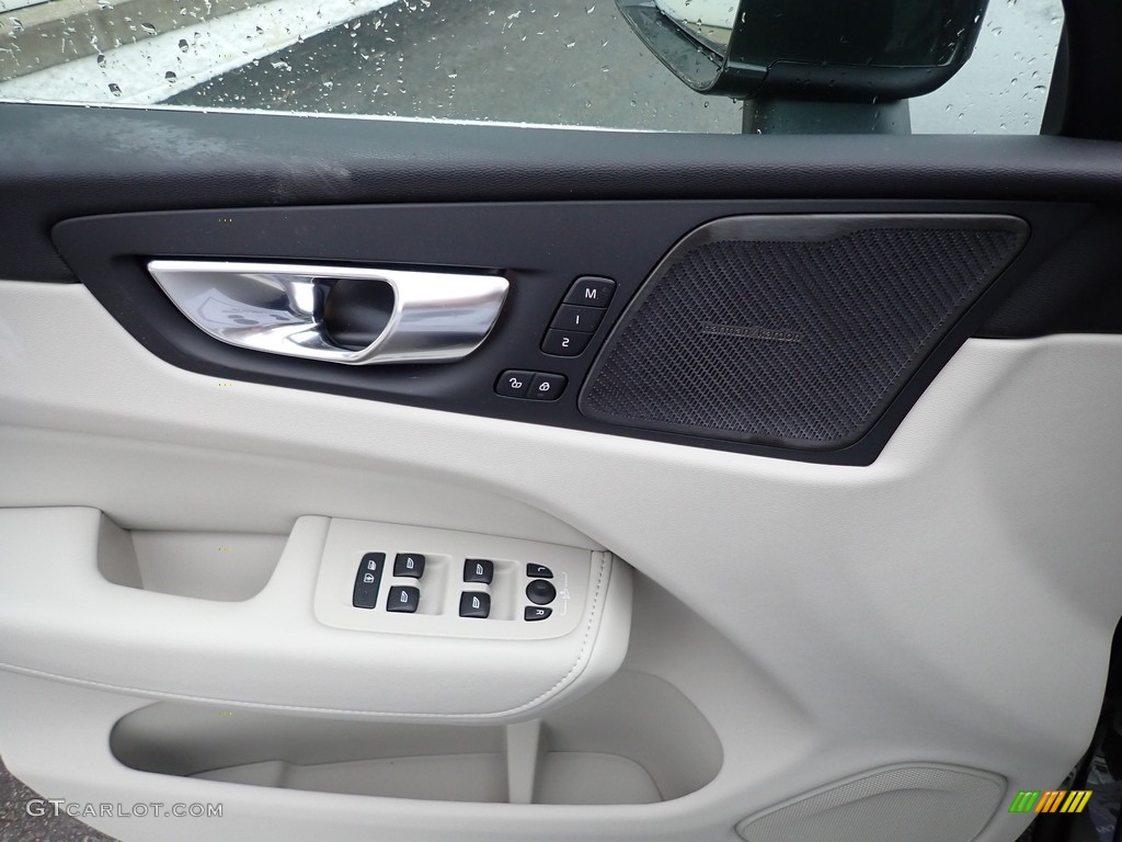 2021 XC60 T5 AWD Inscription - Pine Grey Metallic / Blonde/Charcoal photo #10