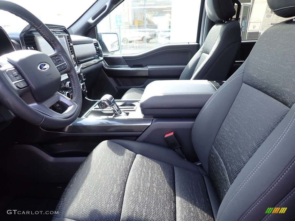 2021 F150 XLT SuperCrew 4x4 - Space White / Black photo #9