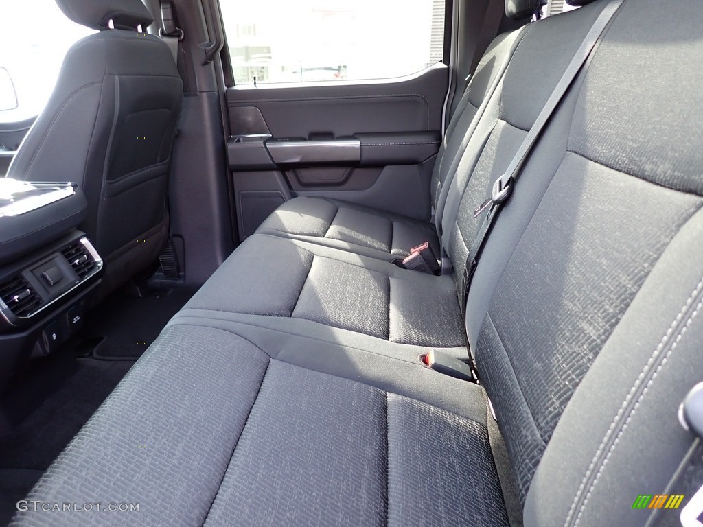 2021 F150 XLT SuperCrew 4x4 - Space White / Black photo #10