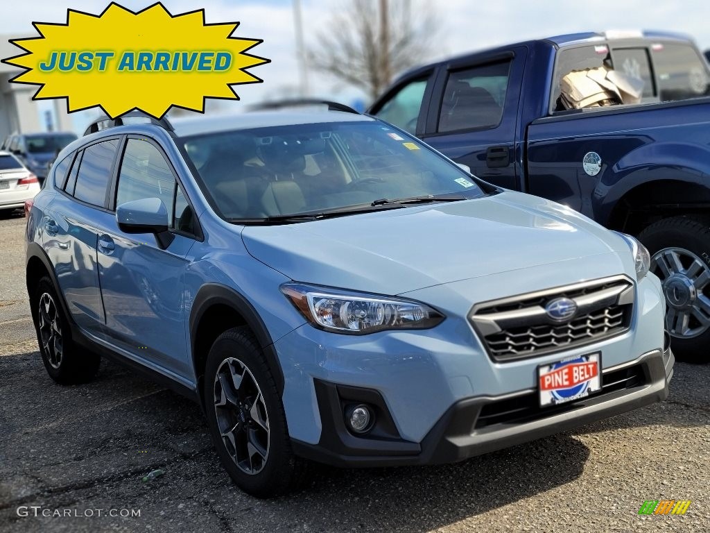 2019 Crosstrek 2.0i Premium - Cool Gray Khaki / Black photo #1