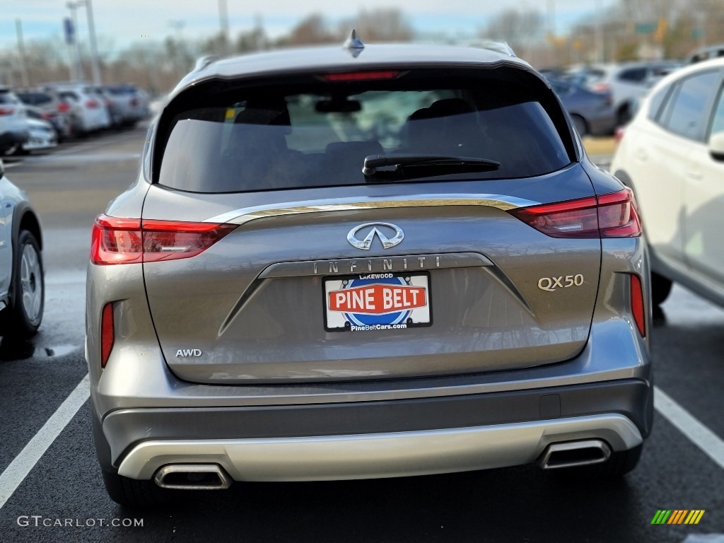 2019 QX50 Luxe AWD - Graphite Shadow / Graphite photo #3