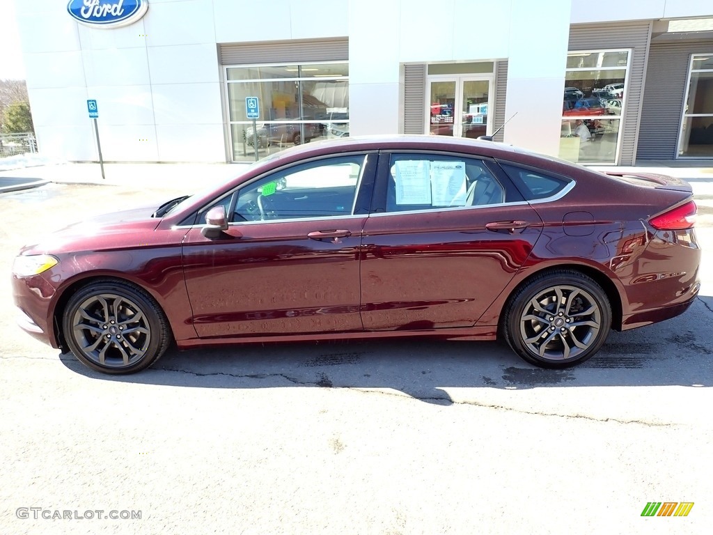 2018 Fusion SE - Burgundy Velvet / Ebony photo #2