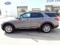 2021 Carbonized Gray Metallic Ford Explorer XLT 4WD  photo #2