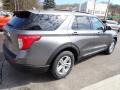 2021 Carbonized Gray Metallic Ford Explorer XLT 4WD  photo #6