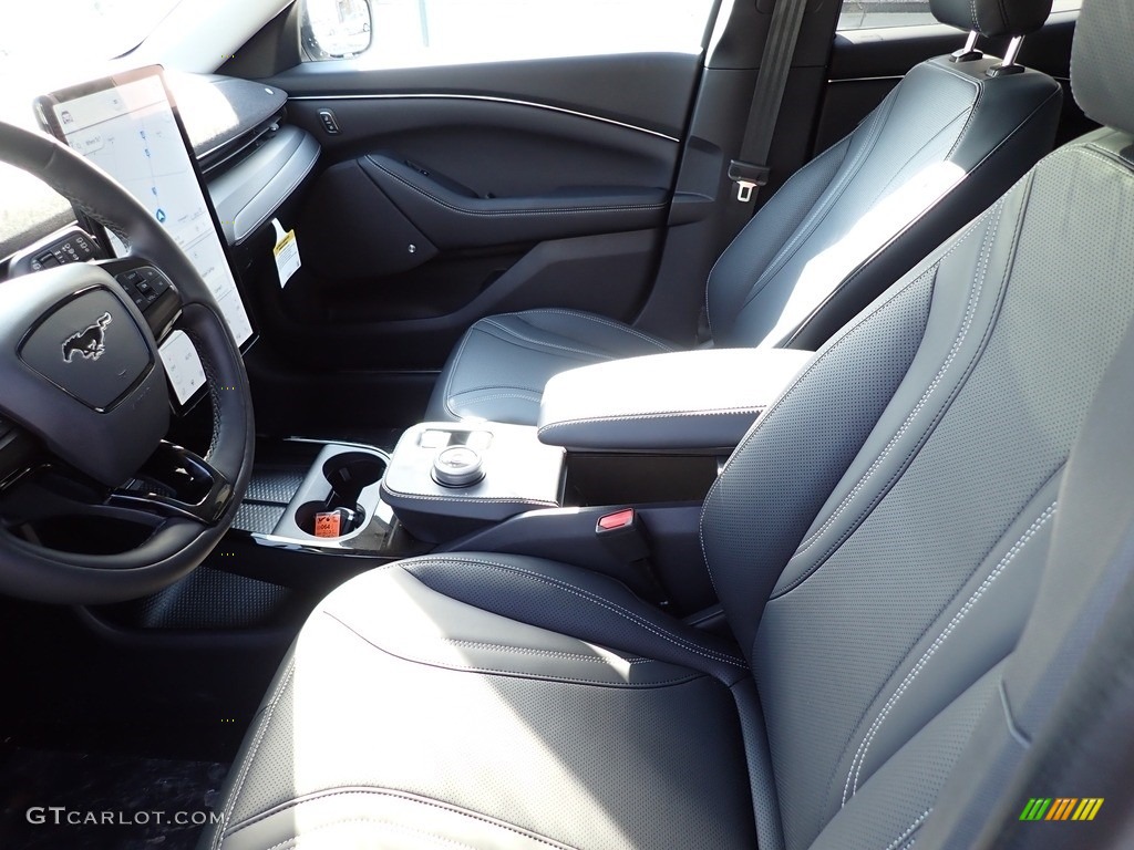 2021 Ford Mustang Mach-E Premium eAWD Front Seat Photo #141192334