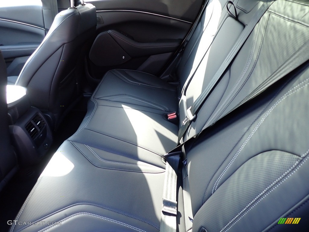 Black Onyx Interior 2021 Ford Mustang Mach-E Premium eAWD Photo #141192349