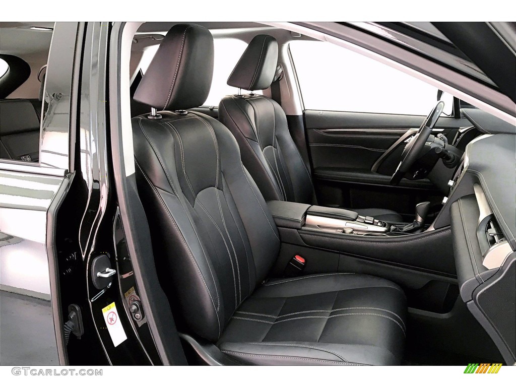 Black Interior 2017 Lexus RX 350 Photo #141193324