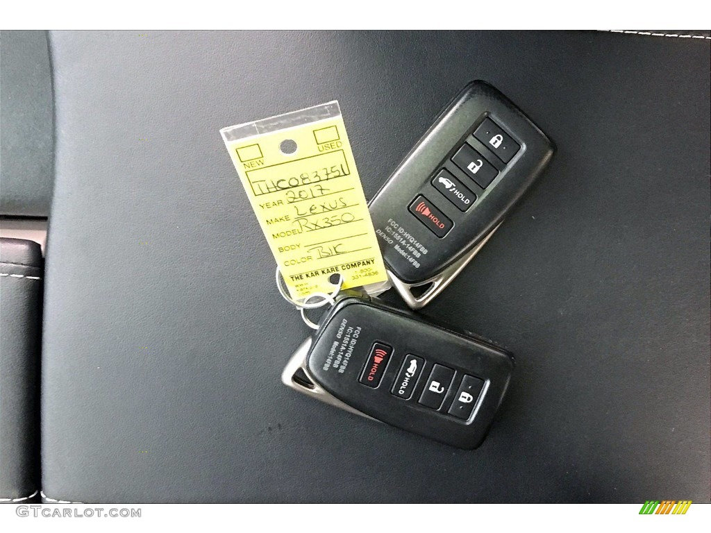 2017 Lexus RX 350 Keys Photos