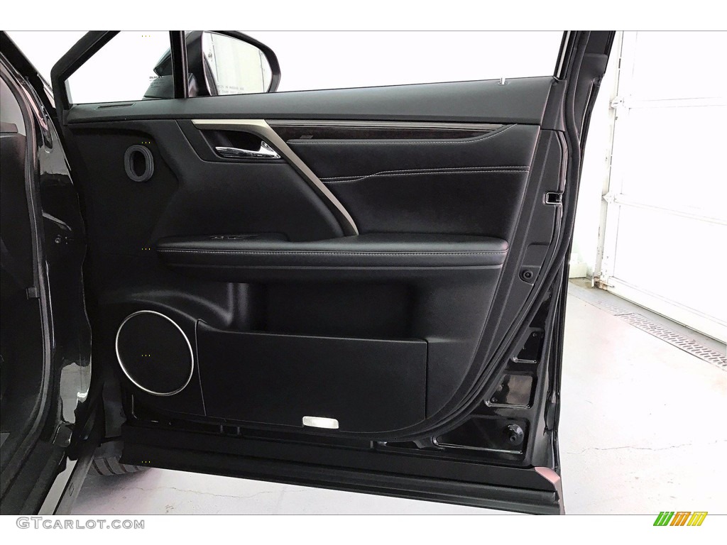 2017 Lexus RX 350 Black Door Panel Photo #141193588