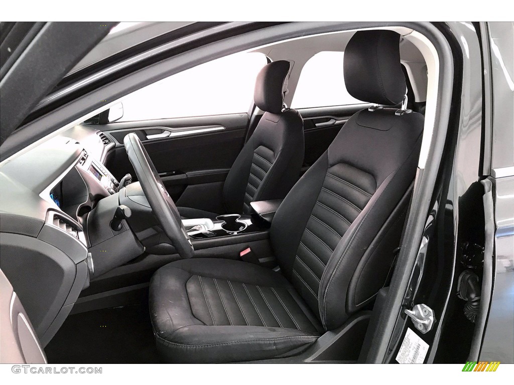 2015 Fusion SE - Tuxedo Black Metallic / Charcoal Black photo #18